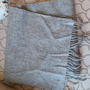 100% wool YSL scarf